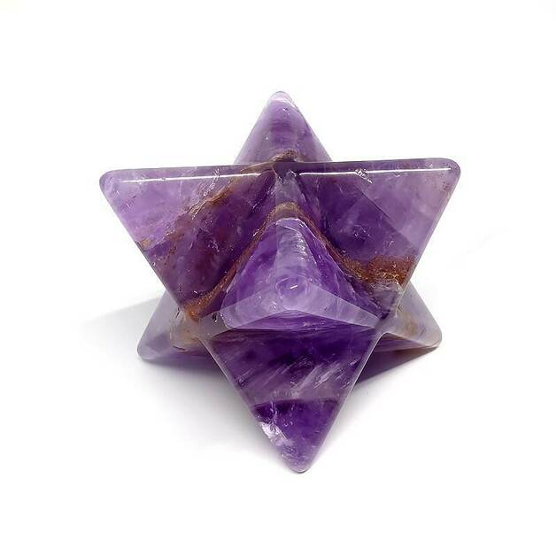 Merkaba en Améthyste