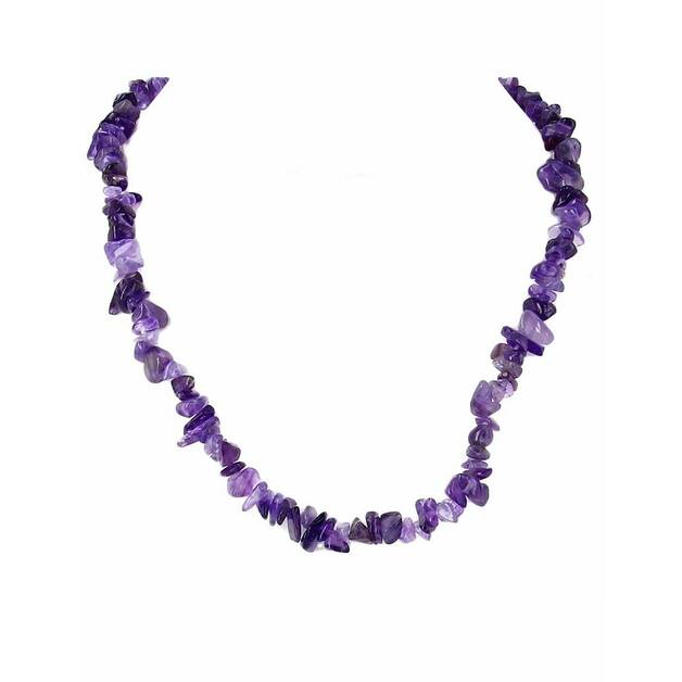 Collier baroque en Améthyste