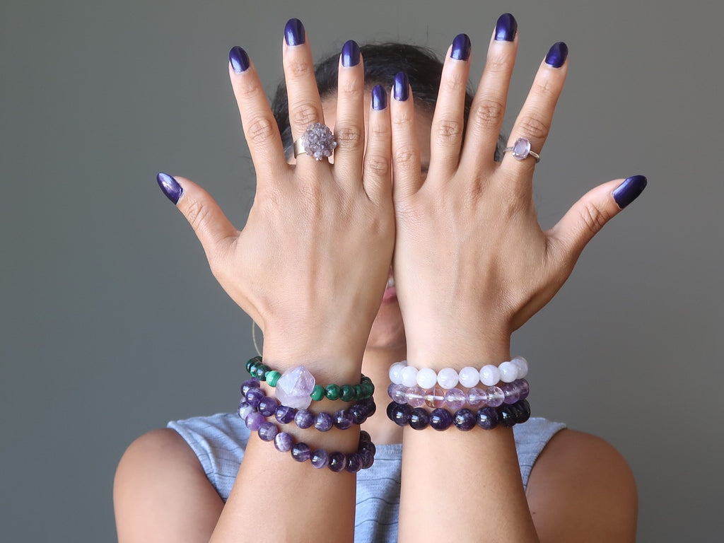 Pourquoi porter de l'Améthyste à son bracelet